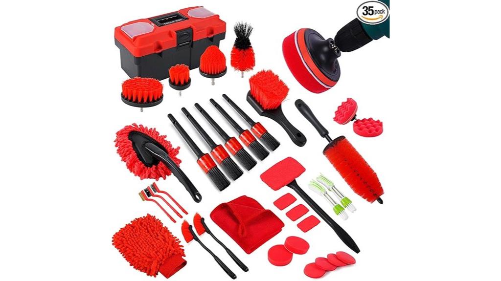 car cleaning tools set