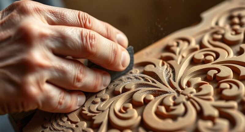 carving finishing and polishing