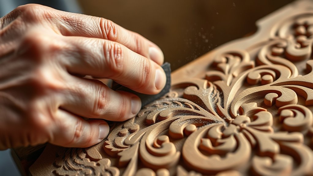 carving finishing and polishing