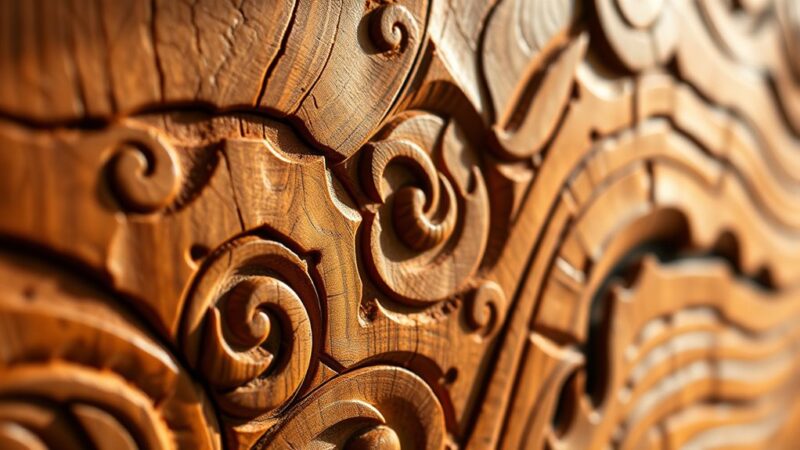Texturing Wood Surfaces: Adding Depth With Carving Tools - WoodnBits