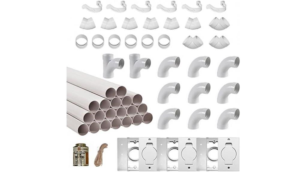 central vacuum installation kit
