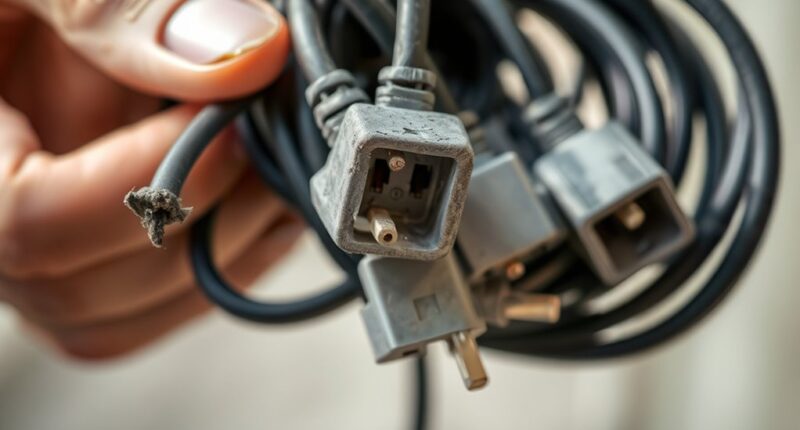 check cords and plugs