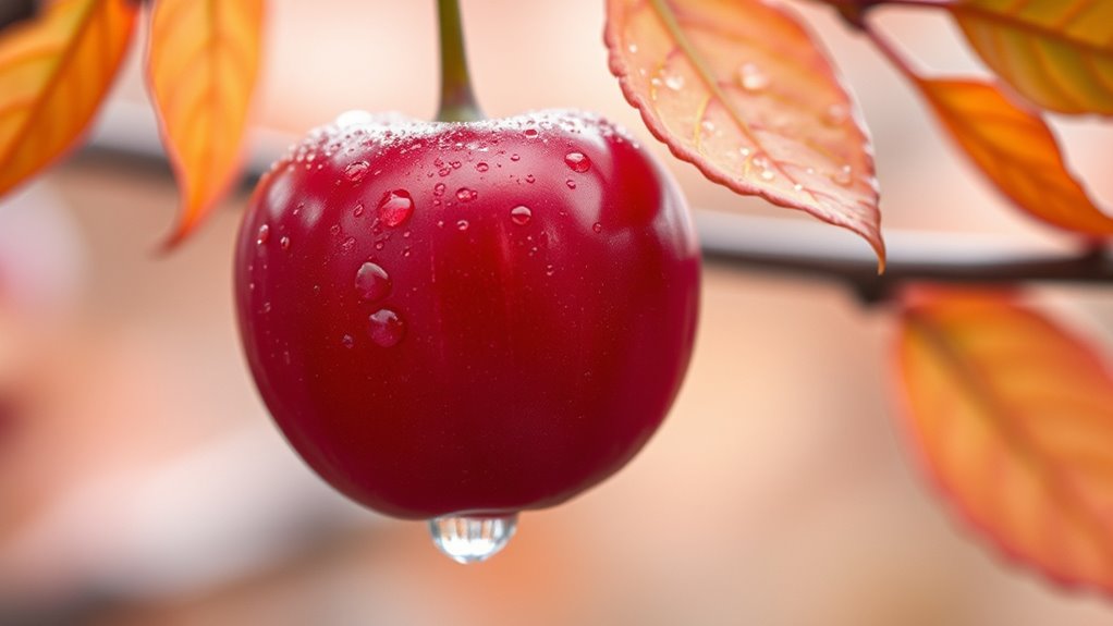 cherry ripening and aging process