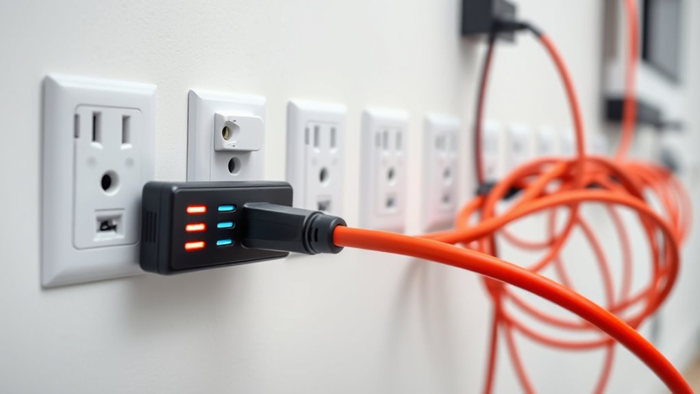 childproof outlets surge protection