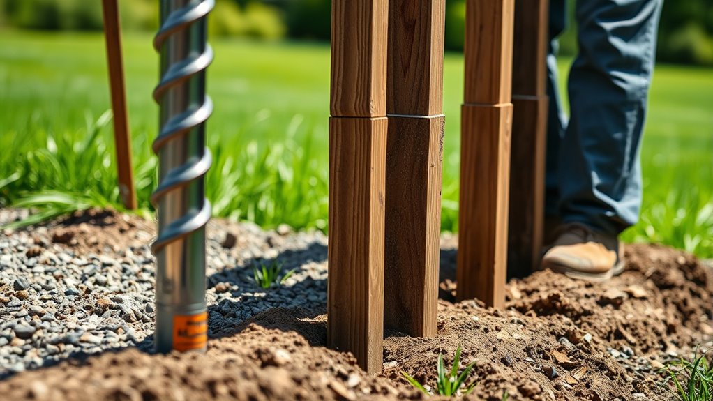 choosing durable ground posts