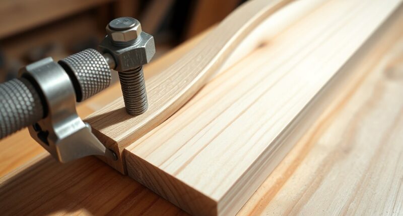 clamp pressure and cauls