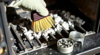 clean replace maintain wood burner