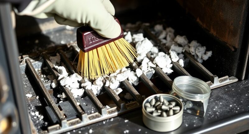 clean replace maintain wood burner