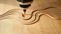 cnc curved organic designs