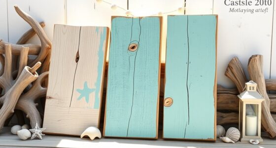 coastal summer wooden decor