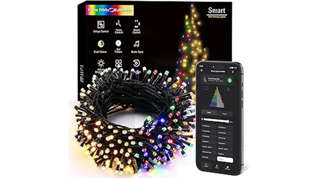 colorful 66ft led lights