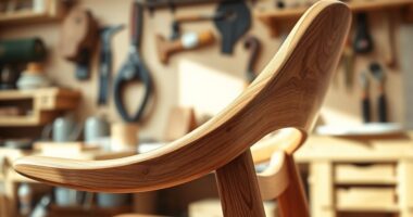 comfortable wooden workspaces