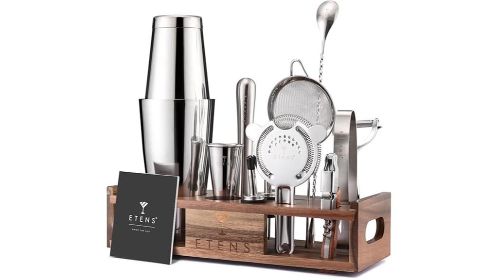 complete professional bartending set