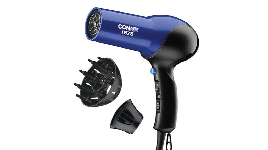 conair 1875w turbo hair dryer