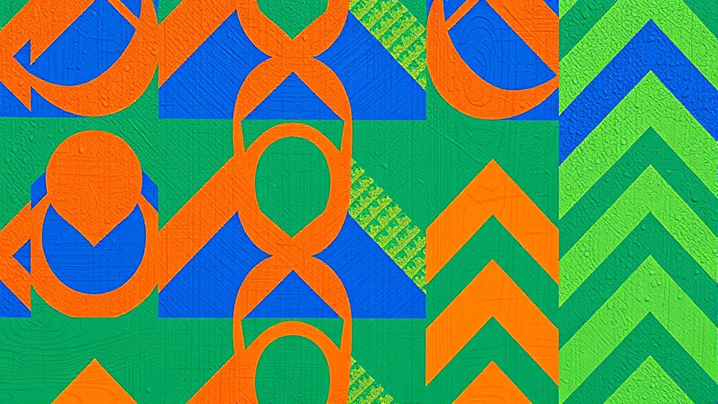 consistent design with stencils