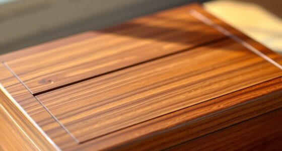 construct a splined lid keepsake box