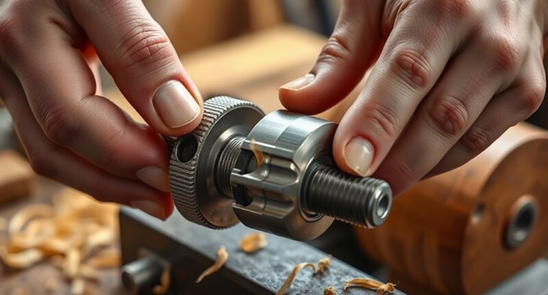 constructing a self centering chuck