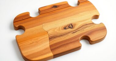 create a puzzle piece board