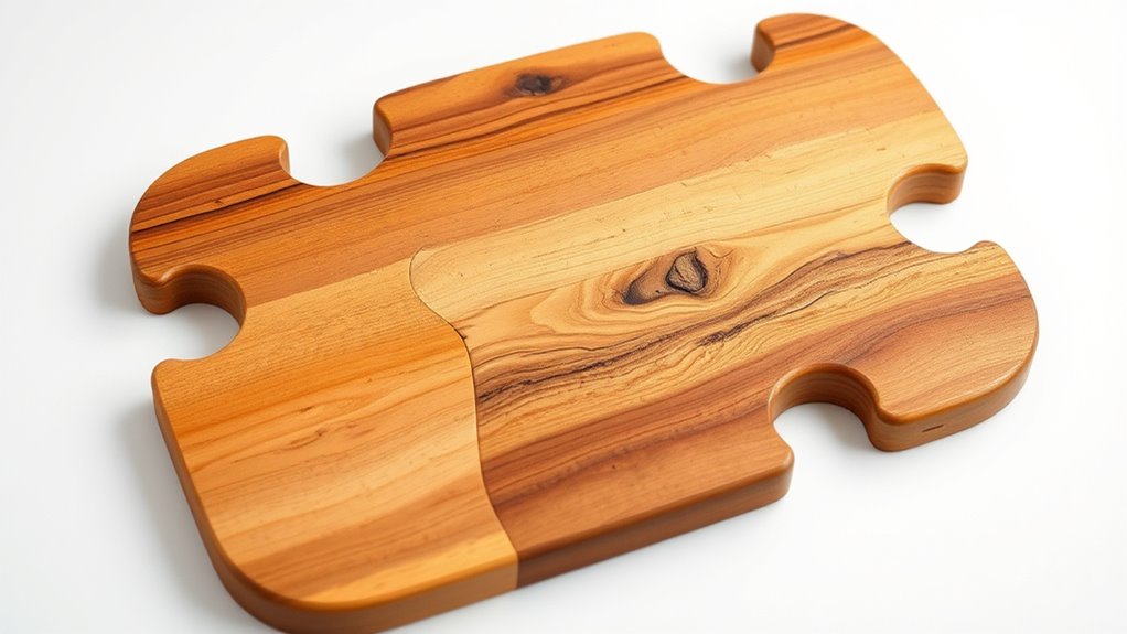 create a puzzle piece board