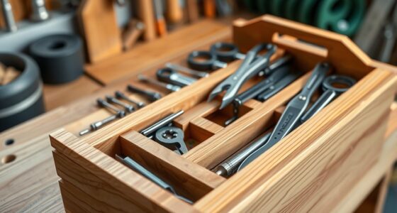 create a workbench top tool tote