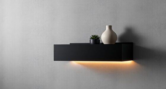 create simple floating nightstand