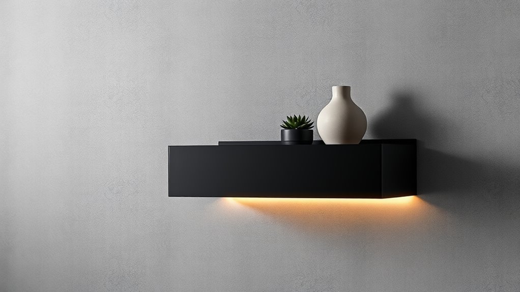 create simple floating nightstand