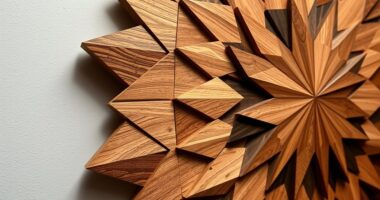 creating geometric wooden art
