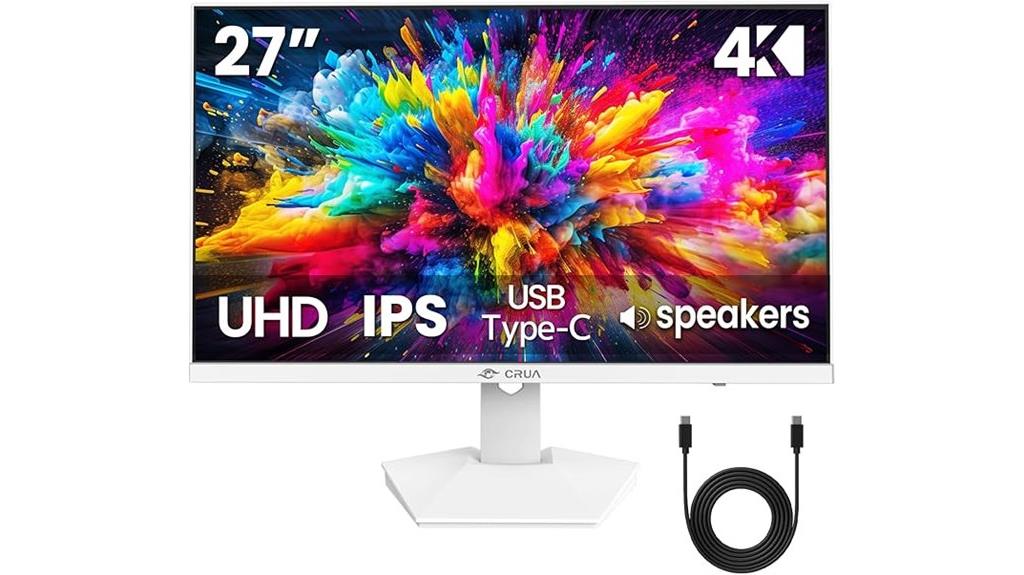 crisp 4k ips monitor