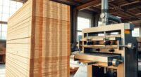 cross laminated timber presses