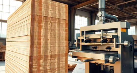 cross laminated timber presses