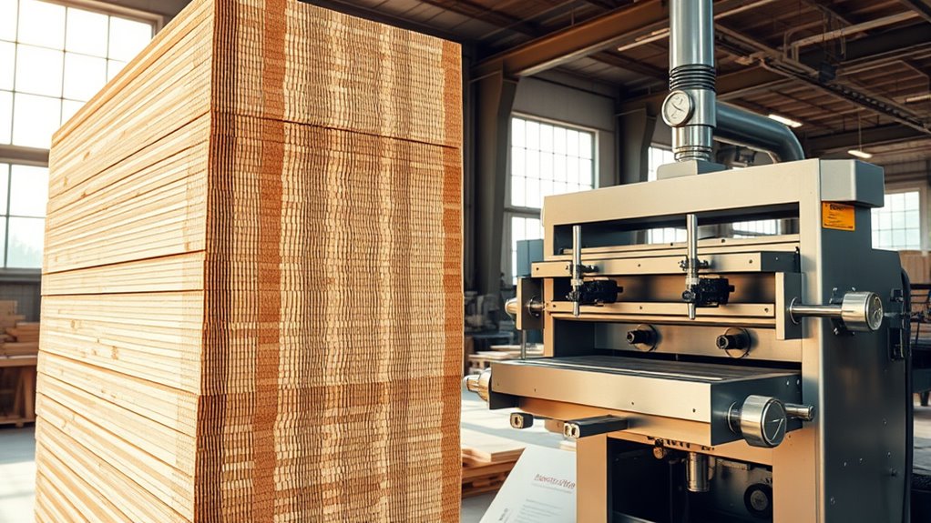 cross laminated timber presses