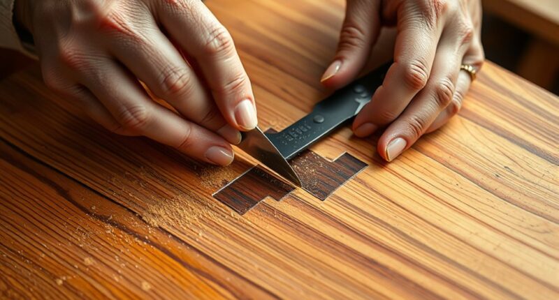 cutting gluing trimming process