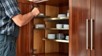 deep cabinet pull out shelves
