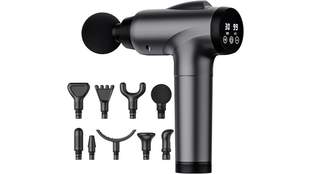 deep tissue massage gun