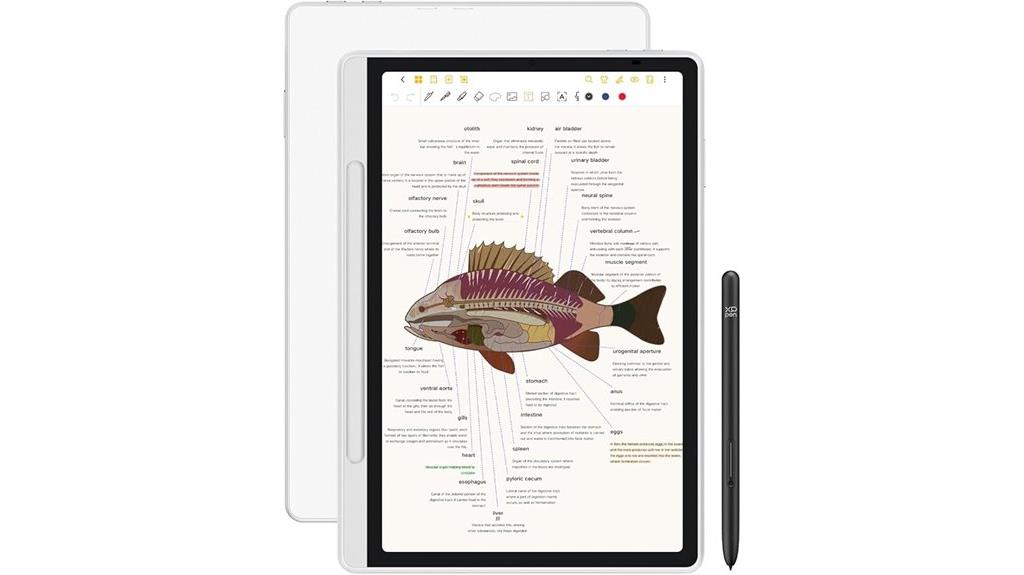 digital notebook with 128gb storage