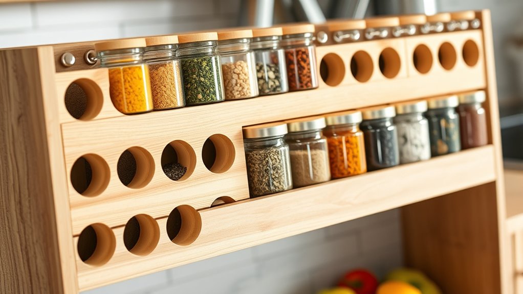 diy 32mm spice rack