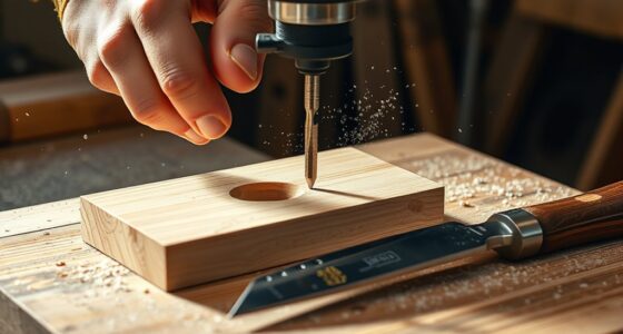 drill press mortising method