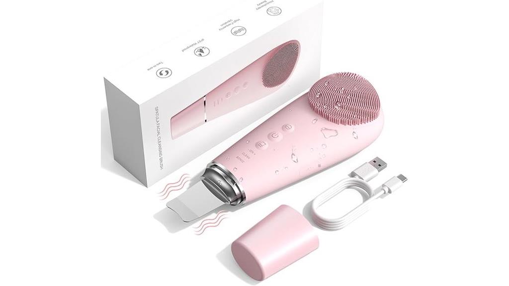 dual purpose waterproof skincare device