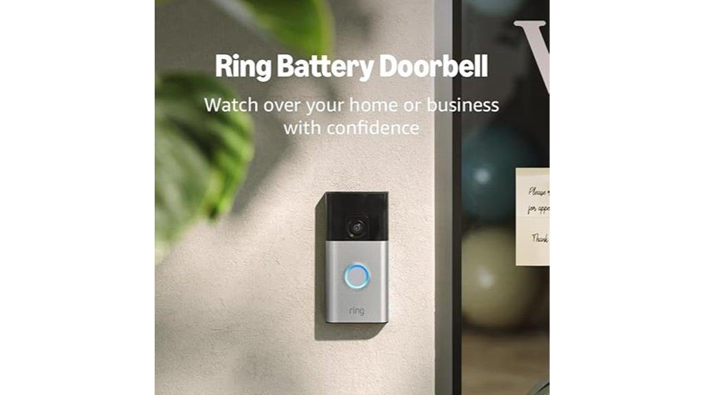 dual satin nickel ring doorbells