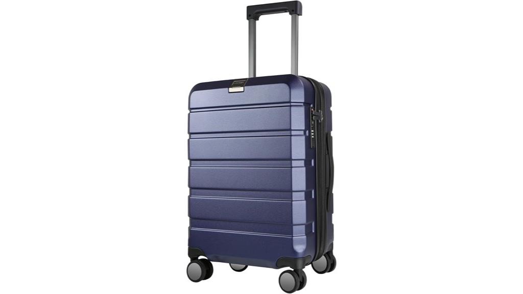 durable spinner tsa luggage