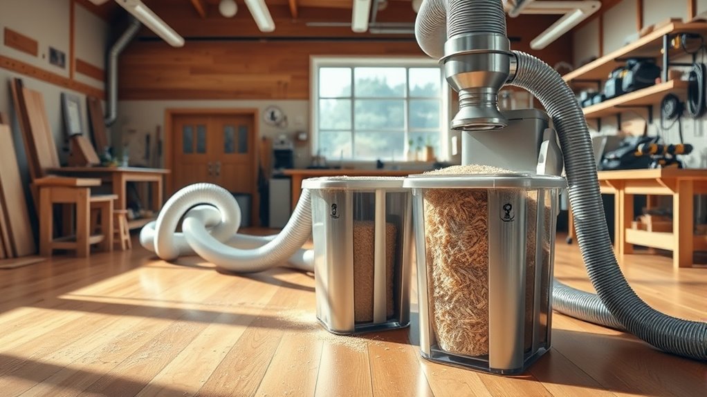 dust collection system setup