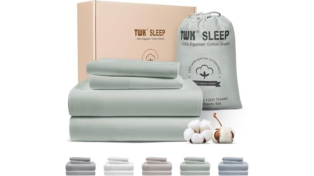 egyptian cotton bedding sheets