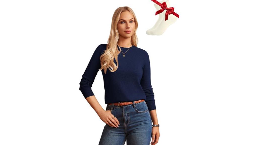 elegant cashmere sweater for women