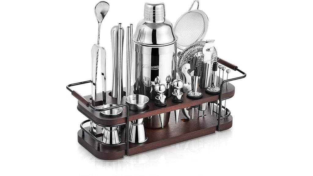 elegant professional bar set