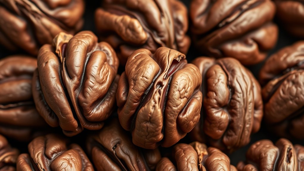 elegant walnut finish