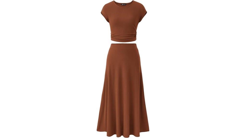 elegant women s skirt set