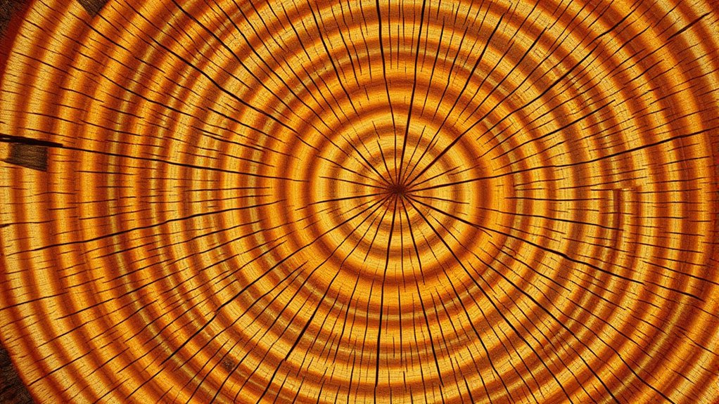 end grain reveals wood type