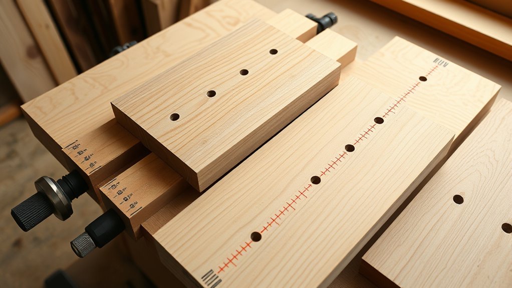 ensure precise dowel alignment