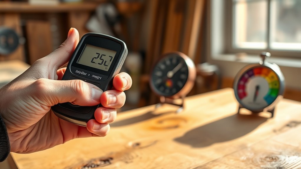 ensure proper moisture calibration