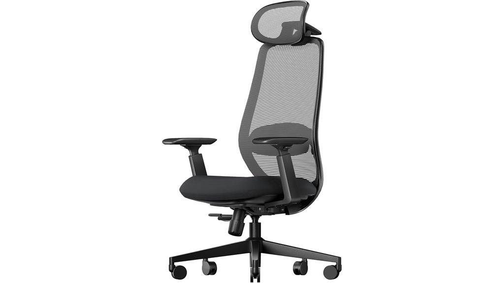 ergonomic lumbar adjustable headrest
